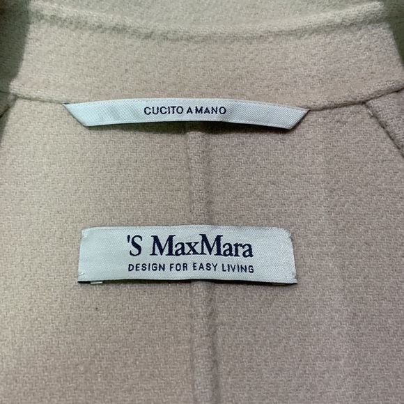 Maxmara Oversized Wool Coat - Picture 6 of 7